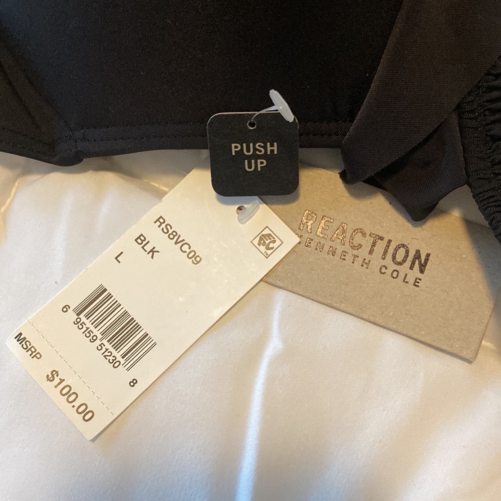 NWT Ladies Reaction Kenneth Cole one piece bathing suit size Large - Picture 5 of 6